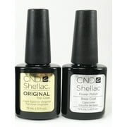 CND Shellac Top Coat 15ml + Base Coat 12.5ml