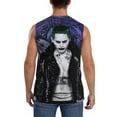 thumbnail image 4 of Joker Suicide Squad Men's Tank Top Lightweight Summer Sleeveless Tee Shirt Muscle Tank Tops Workout T-Shirts Casual Athletic Undershirts, 4 of 7