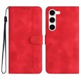 thumbnail image 2 of Wallet Case for Samsung S22, with Card Slots [RFID Blocking],Durable Flip Folio Kickstand Magnetic Closure Leather Wallet Wrist Strap Women Men Case for Samsung Galaxy S22, Red, 2 of 10