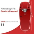 thumbnail image 5 of Sentryse Electric Can Opener, One-Touch, Hands-Free Automatic Can Opener for Kitchen, Smooth Edge Safe for Food Prep, for Round Cans (Red), 5 of 11