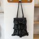 thumbnail image 1 of Bolso plisado para mujer, bolso para axilas de Color sólido, bolso de ocio para mujer de gran capacidad, 1 of 5
