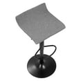thumbnail image 5 of Ale XL Contemporary Adjustable Barstool in Black with Polyester Fabric by LumiSource - Set of 2, 5 of 8