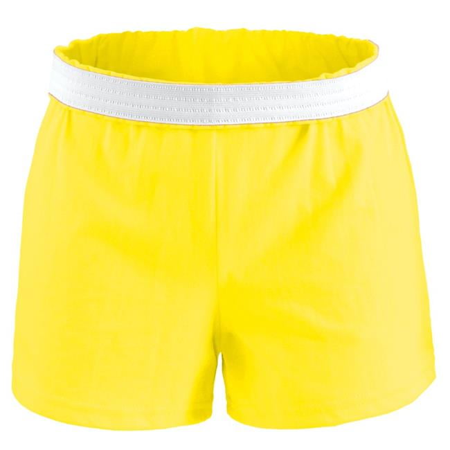 neon yellow athletic shorts