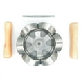 thumbnail image 5 of Molde para Donas, Cortador de Galletas para Donas, Molde para Galletas con Cortador de Donas Antiadherente de 6 Cavidades, Herramientas Profesionales para Hornear Masa, 5 of 5
