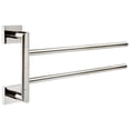 thumbnail image 4 of Ico Bath V62453 Crater 16-3/4" Towel Bar - Chrome, 4 of 4