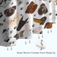 thumbnail image 6 of Dachshund Dog Boston Terrier Dog Shower Curtain 72"x72" ,Bathroom Decorative Shower Curtains Set with 12 Hooks,Modern Waterproof Washable Shower Curtain, 6 of 6