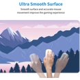 thumbnail image 3 of Large Gaming Mouse Pad, Computer Mat for Desk Design with Forest and Mountains, Big Extended Deskpad Loptop Pads, Tree XL Long Mousepad Laptop Makeup Pads for Home Office, 31.5 * 11.8 Inch, 3 of 6
