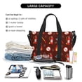 thumbnail image 4 of Honeii Fire Extinguisher Print Hand Travel Bag,Travel Duffle Bag, Waterproof Weekender Bag,Carry On Tote Bags,Weekender Tote Bag,for Weekend and Business Travel, 4 of 7