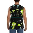 thumbnail image 4 of Invader Zim Show Planet Men's Tank Top Lightweight Summer Sleeveless Tee Shirt Muscle Tank Tops Workout T-Shirts Casual Athletic Undershirts, 4 of 7