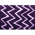 thumbnail image 1 of Ahgly Company Indoor Rectangle Abstract Purple Contemporary Area Rugs, 4' x 6', 1 of 4