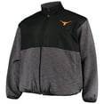 thumbnail image 2 of Men's Black/Charcoal Texas Longhorns Big & Tall Puff Full-Zip Jacket, 2 of 3