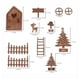 thumbnail image 4 of onlyliua Ofertas Del Prime Day de Hoy 2024 Mini Casa de Muñecas Decoración Navideña Escena Navideña En Miniatura Casa de Muñecas Conjunto Navideño, 4 of 7