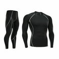 thumbnail image 3 of Long Underwear Mens Thermals Base Layer Men Cold Weather Gear Long Johns for Winter Cycling Running Hunting, 3 of 7