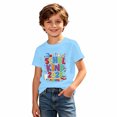 thumbnail image 4 of XFeng Schulkind 2026 Graphic T‑Shirt Kids Back to School Short Sleeve Tee, 4 of 4