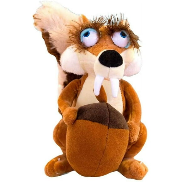 Muñeca de peluche con forma de ardilla de la Edad de Hielo, 25 cm