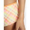 thumbnail image 4 of No Boundaries Plaid Boyshort Bikini Bottoms, Women’s XXS-XXL, 4 of 5