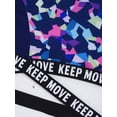 thumbnail image 7 of YEAHDOR Girls 2Pcs Leopard Prints Activewear Set Crop Top Vest with Shorts Sports Athletic Outfit,Sizes 6-14, 7 of 7