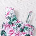 thumbnail image 5 of Cathalem Little Girls One Piece Swimsuits Ruffle Bathing Suit Girls Swimwear Print,White 90, 5 of 5