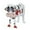 White, variant on Sculptures & Statues Garden Art Unique Cow Mailbox Garden Decoration for Outdoors Playful Animal Figure with Personality
