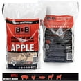 thumbnail image 2 of BBQ Wood Chips Variety Pack for Smoker & Grill, 2 Flavors (Apple & Hickory), Smoking Wood Chips, 180 Cu In Bags, Made in USA, 2 of 7
