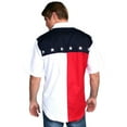 thumbnail image 2 of Scully P-756SSX-WHT-4X-B-T Mens Western Shirt - White, 4X, 2 of 2