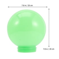 Pretyzoom Round Lamp Shade Light Globe Replacement 1Set Acrylic