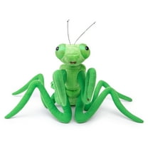 Realistic Green Mantis Stuffed Animal,Soft Mantis Plush Toy, Lifelike Animal Toy for Boy,Girl Toys,Gifts for Kids,Home Decor,Hugging Toy-Green 11"