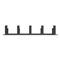 thumbnail image 2 of Kendall Howard Tool-less 5 D-Ring Cable Manager - Rack cable management panel - 2U, 2 of 4