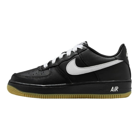 Big Kid's Nike Air Force 1 LV8 3 Black/White-Gum Light Brown (IB8845 001) - 6.5