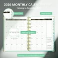 thumbnail image 3 of 2026 Planner(Jan-Dec.2026,6.3"x8.5"),Annual Weekly Monthly Planner with Calendar Tabs,Agenda Schedule Planner for Office,Home,Personal Supplies, 3 of 7