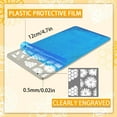 thumbnail image 2 of 3pcs Honeycomb Nail Stamping Plates Spring Bee Honey Nail Stamper Sunflower Art Stencils Stainless Steel Image Plate, 2 of 7