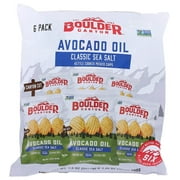 Boulder Canyon Kettle Style Potato Chips Avocado Oil Classic Sea Salt 7.5 oz