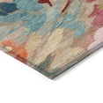 thumbnail image 3 of Addison Rugs Chantille Indoor/Outdoor Transitional Floral Putty Machine Washable Rectangle Rug, 10' x 14', 3 of 8