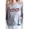 thumbnail image 3 of Plaid XOXO Valentines Day PLUS SIZE Graphic Tee T-Shirt, 3 of 5