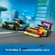 thumbnail image 3 of LEGO City Custom Car Garage 60389, set de juguetes con 2 pie, 3 of 6