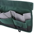 thumbnail image 6 of Gardening Tool Waist Bag Belt Heavy Duty Oxford Tool Apron with 7 Pockets of Different Sizes and Depth (Green), 6 of 8