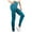 Blue, variant on Bigersell Skinny Yoga Pants for Women Yoga Full Length Pants Women's buttocks striped high-stretch seamless yoga pants sports yoga pants Stretch Pant for Ladies