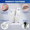thumbnail image 4 of VONKY Wide Application Stainless Steel Hinges For Furniture Easy To Install And Durable Stylish Door Hinge, 4 of 6