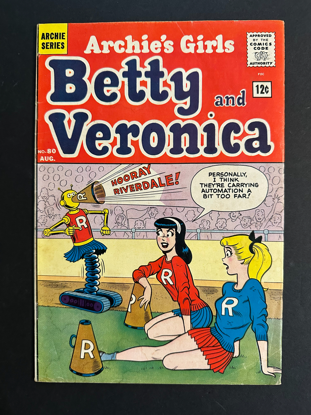 Cover of Archie's Girls Betty and Veronica #80