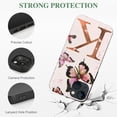 thumbnail image 2 of Personalized Butterfly Phone Case is an initial phone case specially designed for women and girls. It is ultra-thin, shock-absorbing, and cute phone case for women, 2 of 4