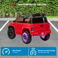 thumbnail image 5 of Towallmark Officially Licensed Toyota Tacoma 12V Kids Ride on Car, Kids Electric Vehicles with Parent Remote Control Spring Suspension Safety Belt, Soft Start, LED Headlight, for Kids Aged 3-6 Years, 5 of 7