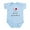 Sky Blue, variant on CafePress - I Love My Great Grandma Infant Bodysuit - Baby Light Bodysuit, Size Newborn - 24 Months