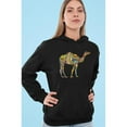 thumbnail image 2 of Side View Camel Hoodie Women -Image by Shutterstock, Female x-Large, 2 of 4
