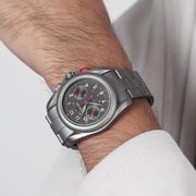 BODERRY Titanium Mechanical Chronograph Field Watches Wristwatch 100M Waterproof New Clock Military Watch for Men