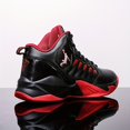 thumbnail image 3 of Zapatillas De Baloncesto Cómodas Para Hombre, Zapatillas De Deporte Con Cordones Transpirables Antideslizantes Profesionales Para Entrenar, Correr Y Caminar, 3 of 4