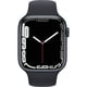 thumbnail image 2 of Apple Watch Serie 7 GPS + Celular Restaurado, Caja de Aluminio de Medianoche de 45 Mm con Correa Deportiva de Medianoche - Normal (Reacondicionado), 2 of 4
