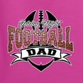 thumbnail image 2 of Wild Bobby, Friday Night Football Dad, Sports, Men Graphic Tee, Fuschia, Medium, 2 of 4