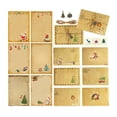 thumbnail image 1 of Wosthever Sobre de Navidad Festival Papel de escritura de Navidad Atmósferas Decoración Tarjeta Craft Sticker Papelería Cuerda de cáñamo Fotografía Kits de decoración para fiestas Wosthever HA071688-00, 1 of 6