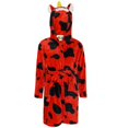 thumbnail image 1 of Peignoir à Capuchon pour Filles avec Vache Rouge, 1 of 3