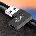 thumbnail image 4 of Soporte De Tipo C A Usb Adaptador USB OTG 10Gbps 3.25A Adaptador USB 3.1 para computadora portátil PC U Disk (A), 4 of 6